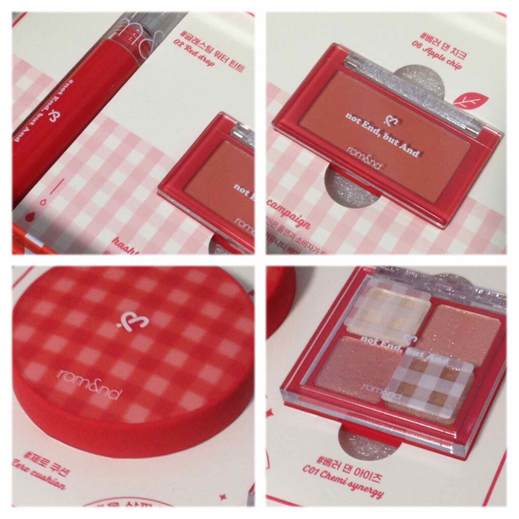 グラスティングウォーターティント/rom&nd/リップティントを使ったクチコミ（2枚目）