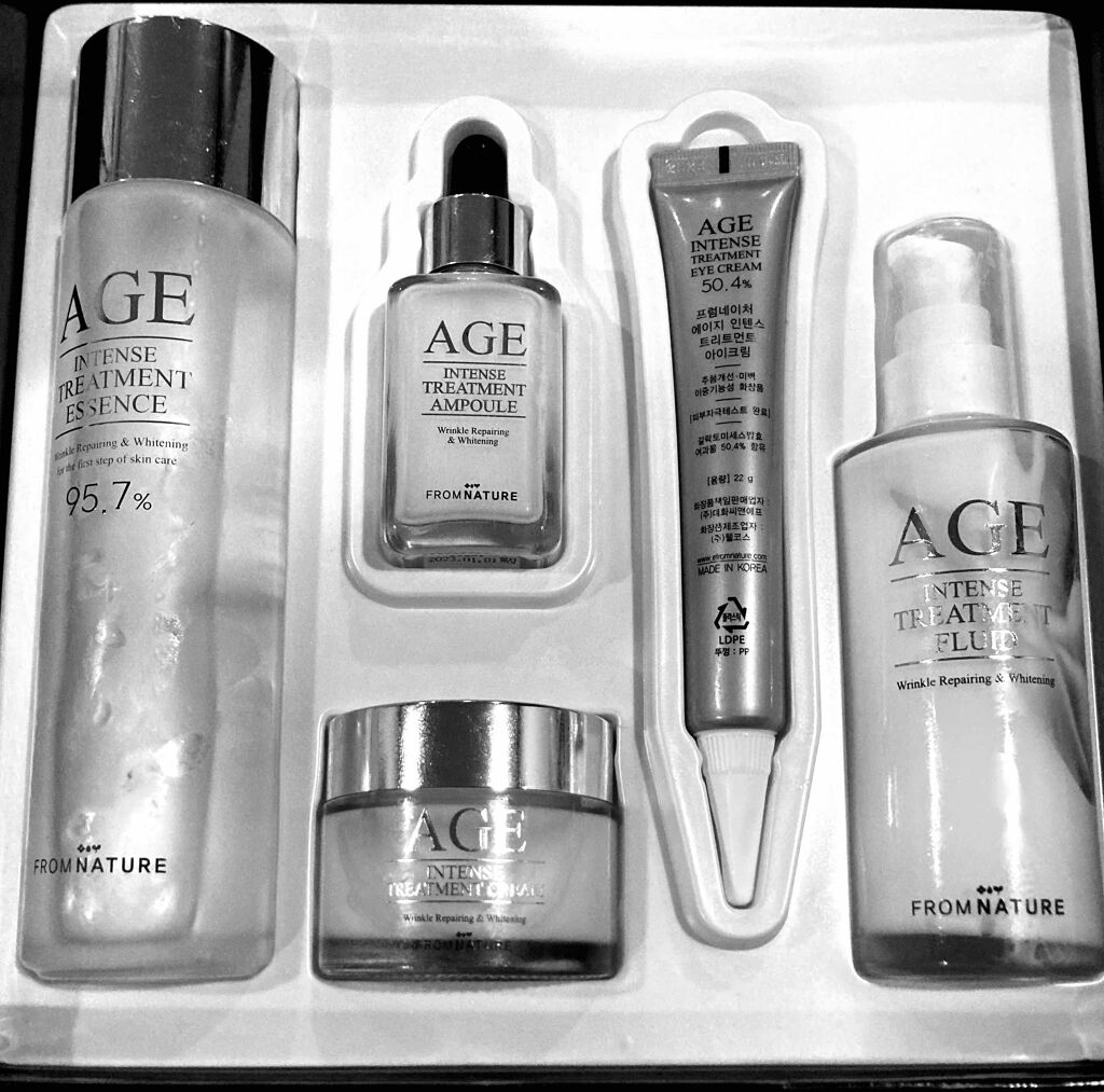 エイジインテンストリートメント スペシャルセット/FROM NATURE/スキンケアキットを使ったクチコミ（1枚目）
