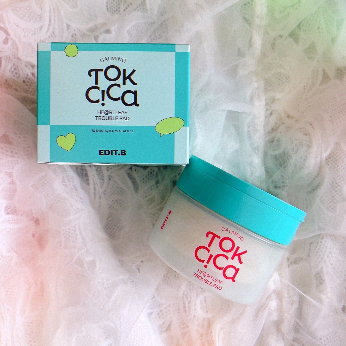 カーミングトックシカドクダミトラブルパッド/EDIT.B/トナーパッドを使ったクチコミ（1枚目）