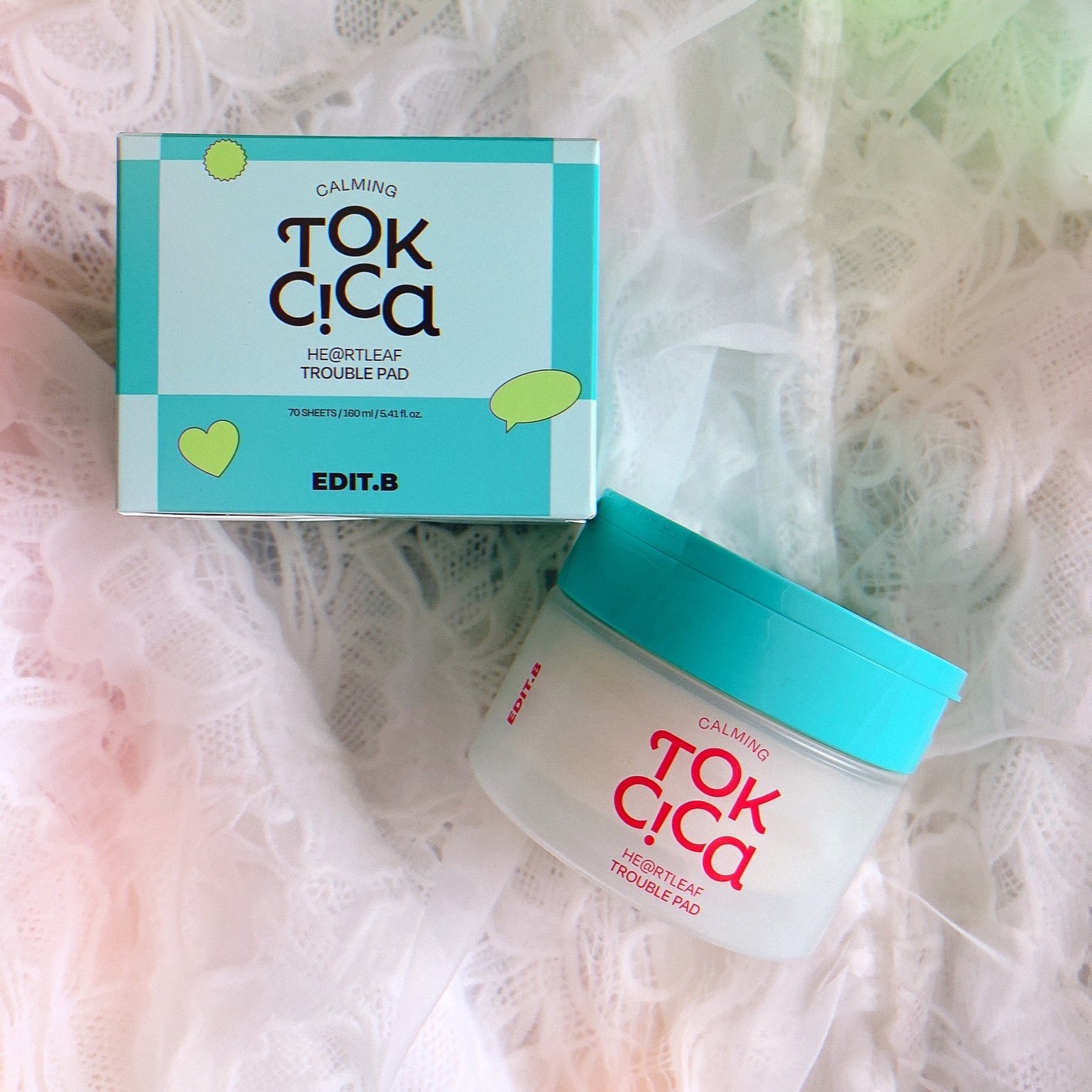 カーミングトックシカドクダミトラブルパッド/EDIT.B/トナーパッドを使ったクチコミ(1枚目)