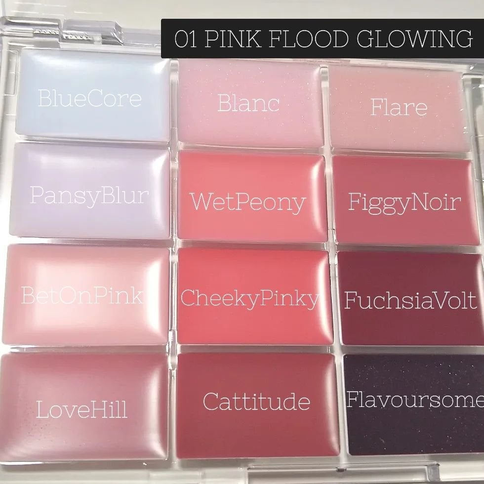 ソフトカラーリングリップパレット/wakemake/口紅を使ったクチコミ(3枚目)