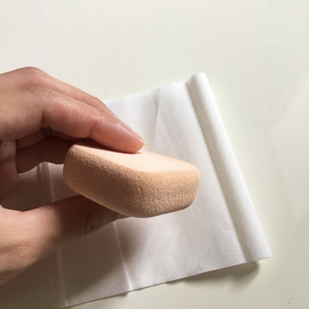 メイクアップスポンジ(リクイッド/クリーム ファンデーション用)/Koh Gen Do/パフ・スポンジを使ったクチコミ（2枚目）