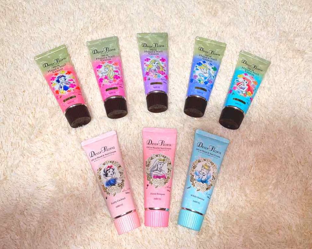 ディアフローラ オイルイン ハンド&ネイルクリーム フローラルブーケ/マンダム/ハンドクリームを使ったクチコミ(1枚目)