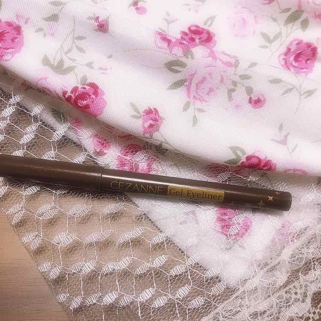 ジェルアイライナー/CEZANNE/ジェルアイライナーを使ったクチコミ(1枚目)