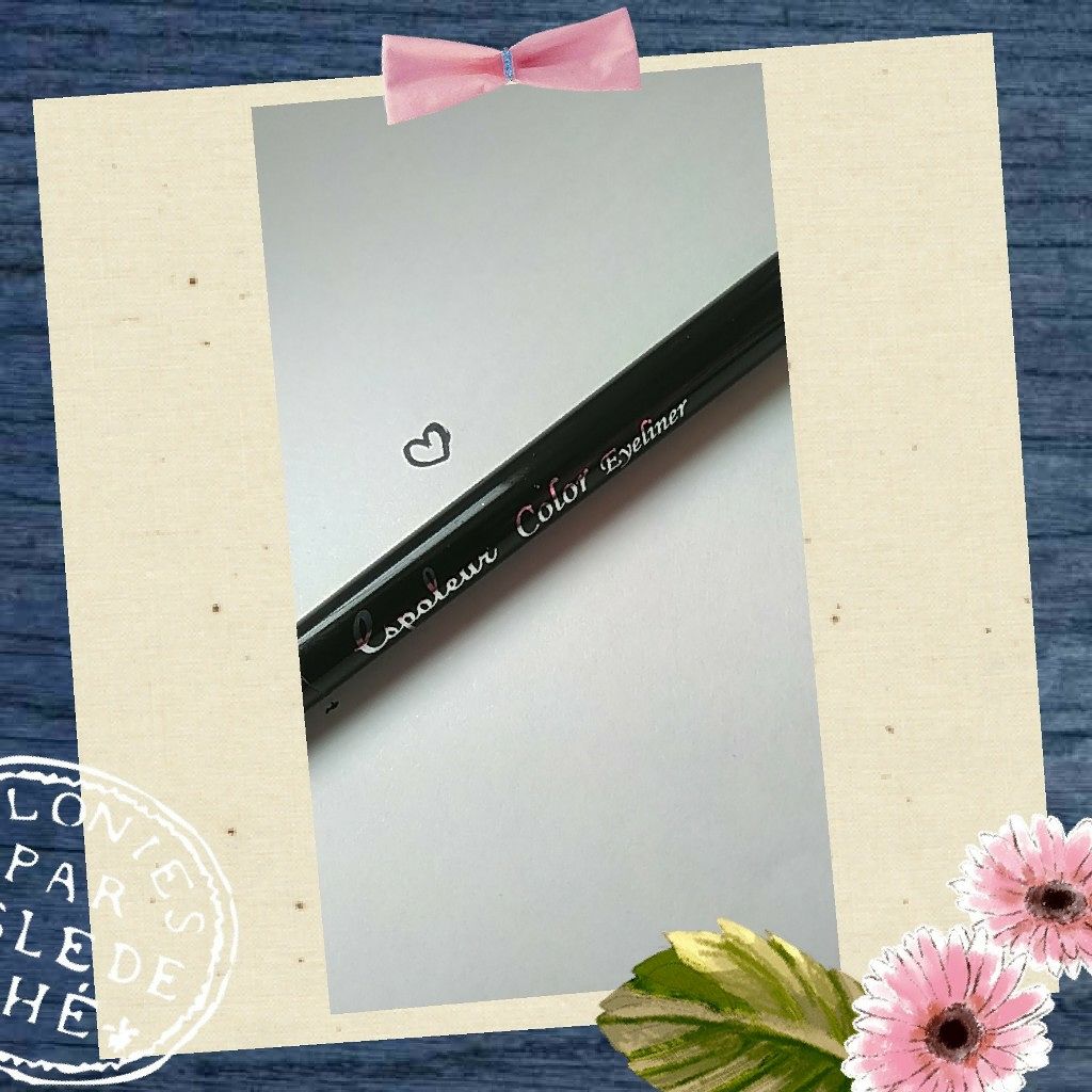 エスポルールカラーアイライナー/エスポルール/リキッドアイライナーを使ったクチコミ(2枚目)