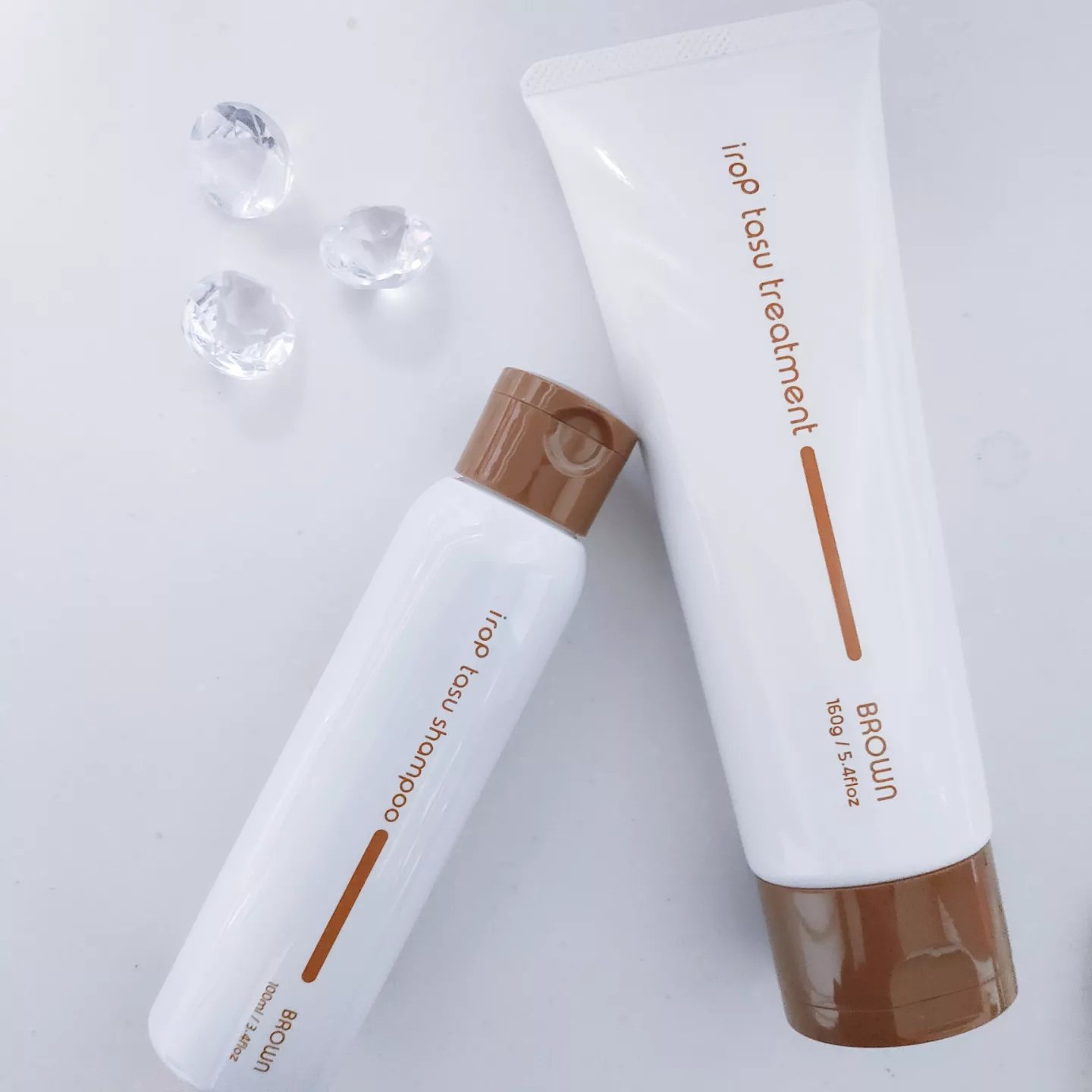 イロップ タス シャンプー/トリートメント トリートメント／ BROWN（ブラウン）/irop/市販シャンプーを使ったクチコミ（1枚目）