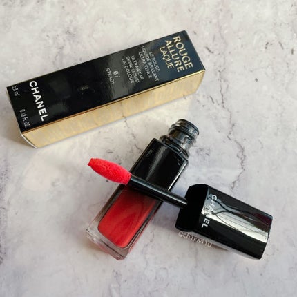 ルージュ アリュール ラック/CHANEL/口紅を使ったクチコミ(2枚目)