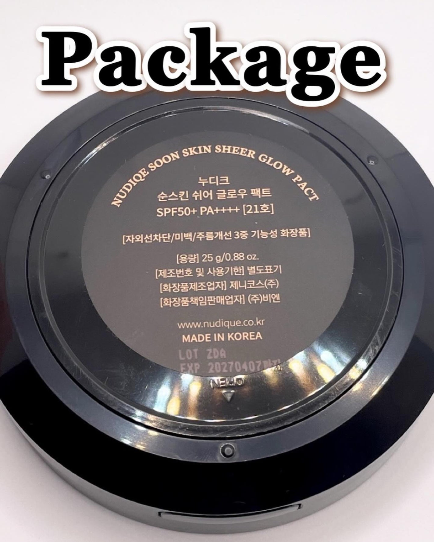 グロウクッションファンデーション/NUDIQUE/クッションファンデーションを使ったクチコミ(6枚目)