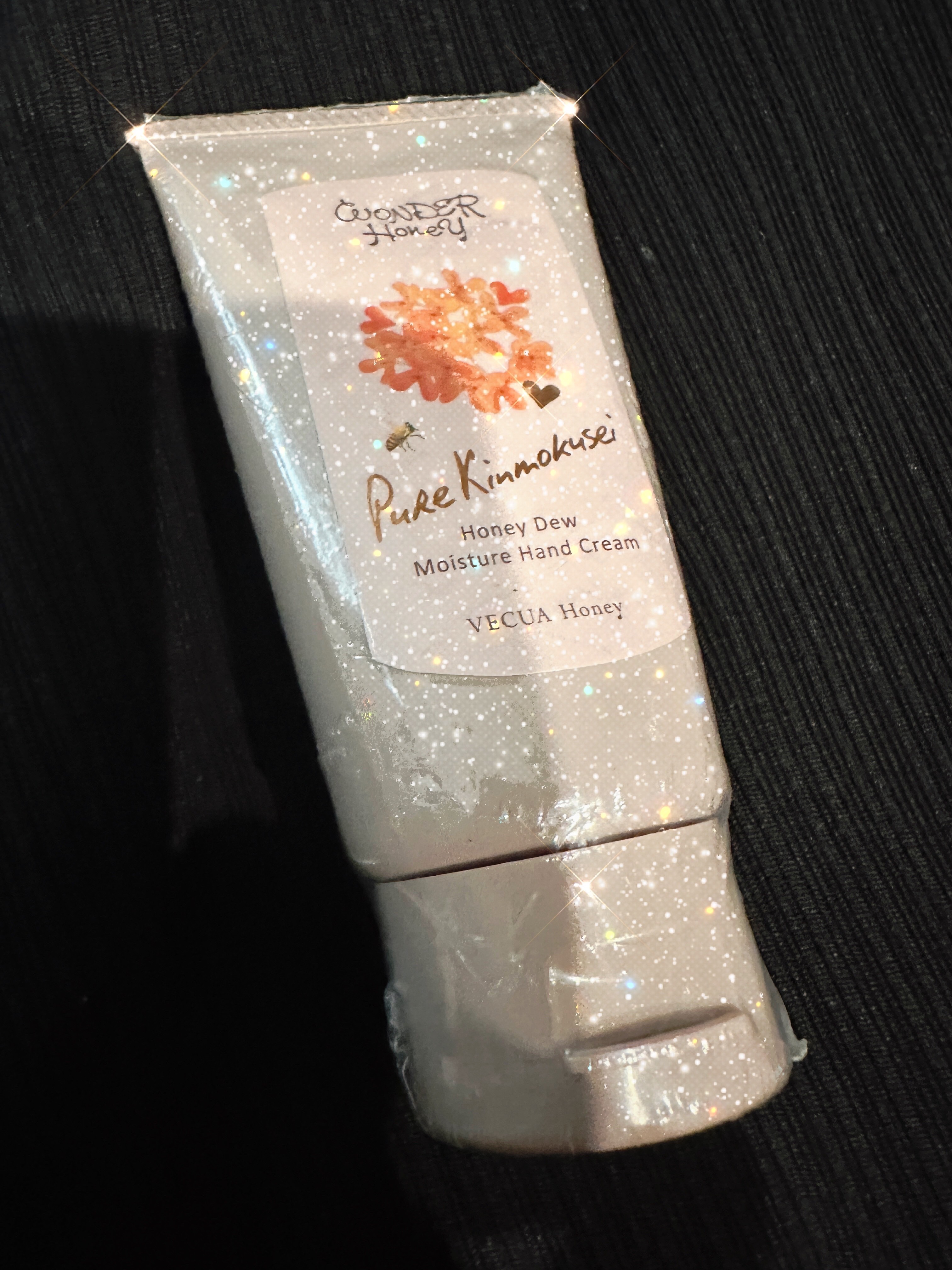ワンダーハニー とろとろハンドクリーム ピュアキンモクセイ/VECUA Honey/ハンドクリームを使ったクチコミ（1枚目）