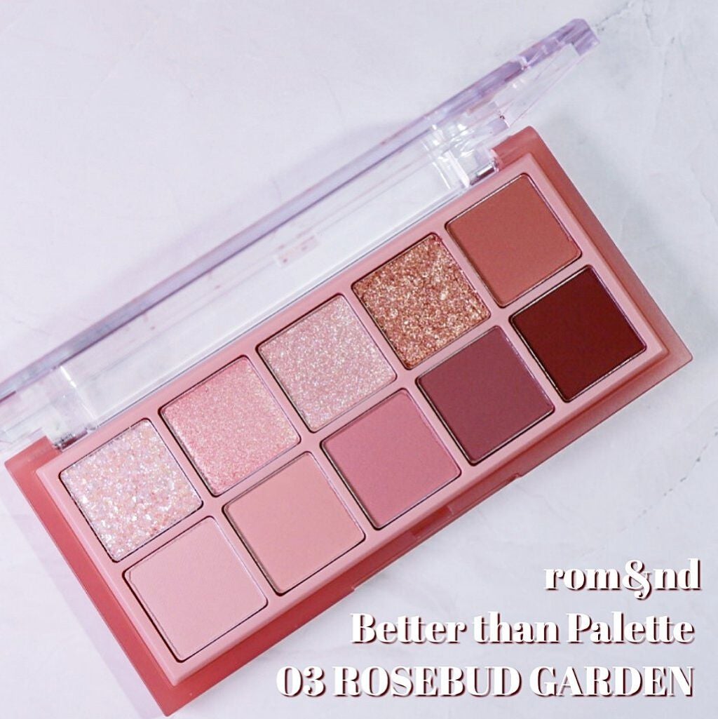 ベターザンパレット/rom&nd/アイシャドウパレットを使ったクチコミ(1枚目)