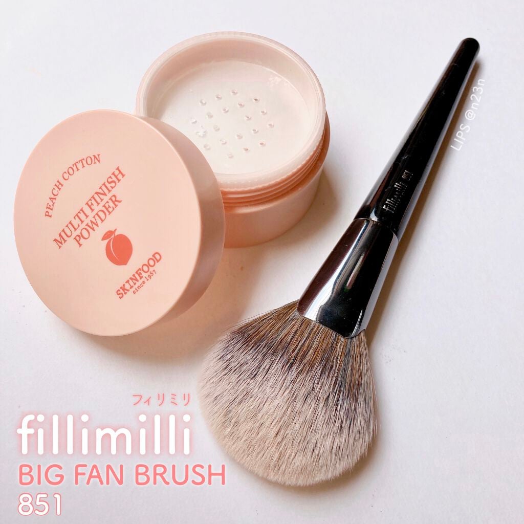 ピーチコットン マルチフィニッシュパウダー/SKINFOOD/ルースパウダーを使ったクチコミ(1枚目)