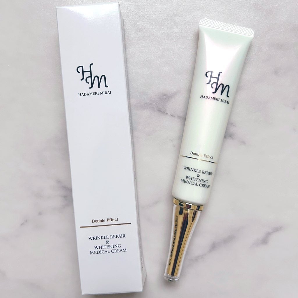 リンクルリペア&ホワイトニング メディカルクリーム/ハダメキミライ/アイケア・アイクリームを使ったクチコミ(1枚目)