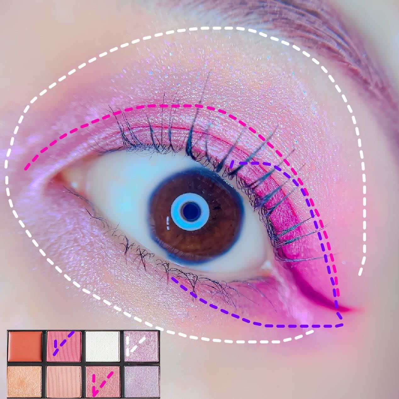 スキルレスライナー/LUMIURGLAS/リキッドアイライナーを使ったクチコミ(2枚目)