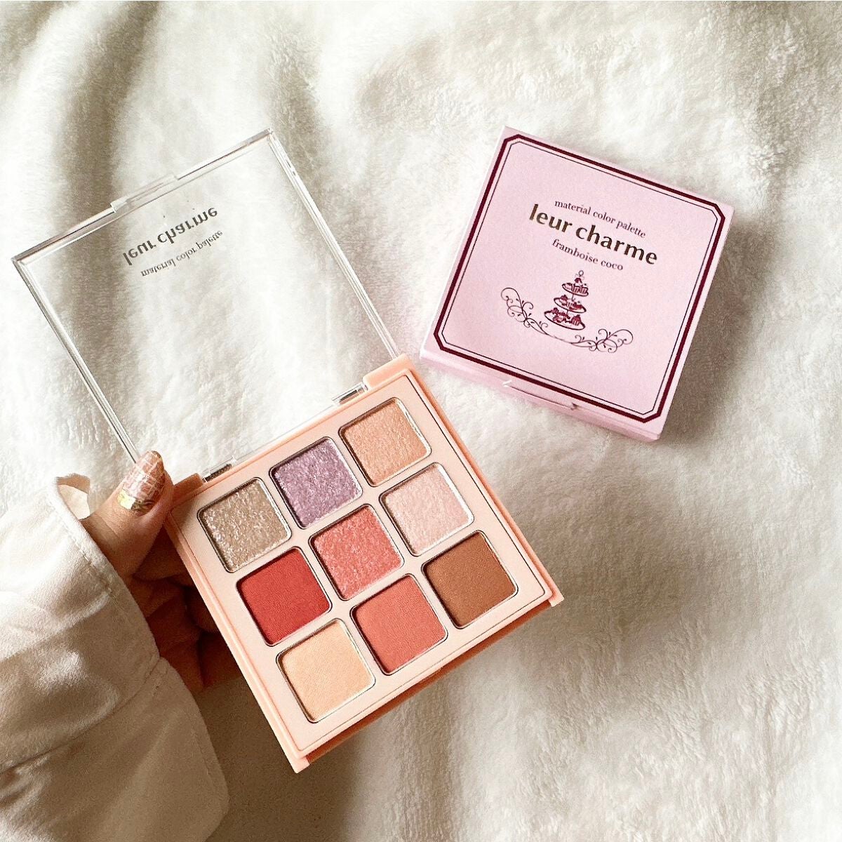 マテリアルカラーパレット/leur charme/アイシャドウパレットを使ったクチコミ(5枚目)