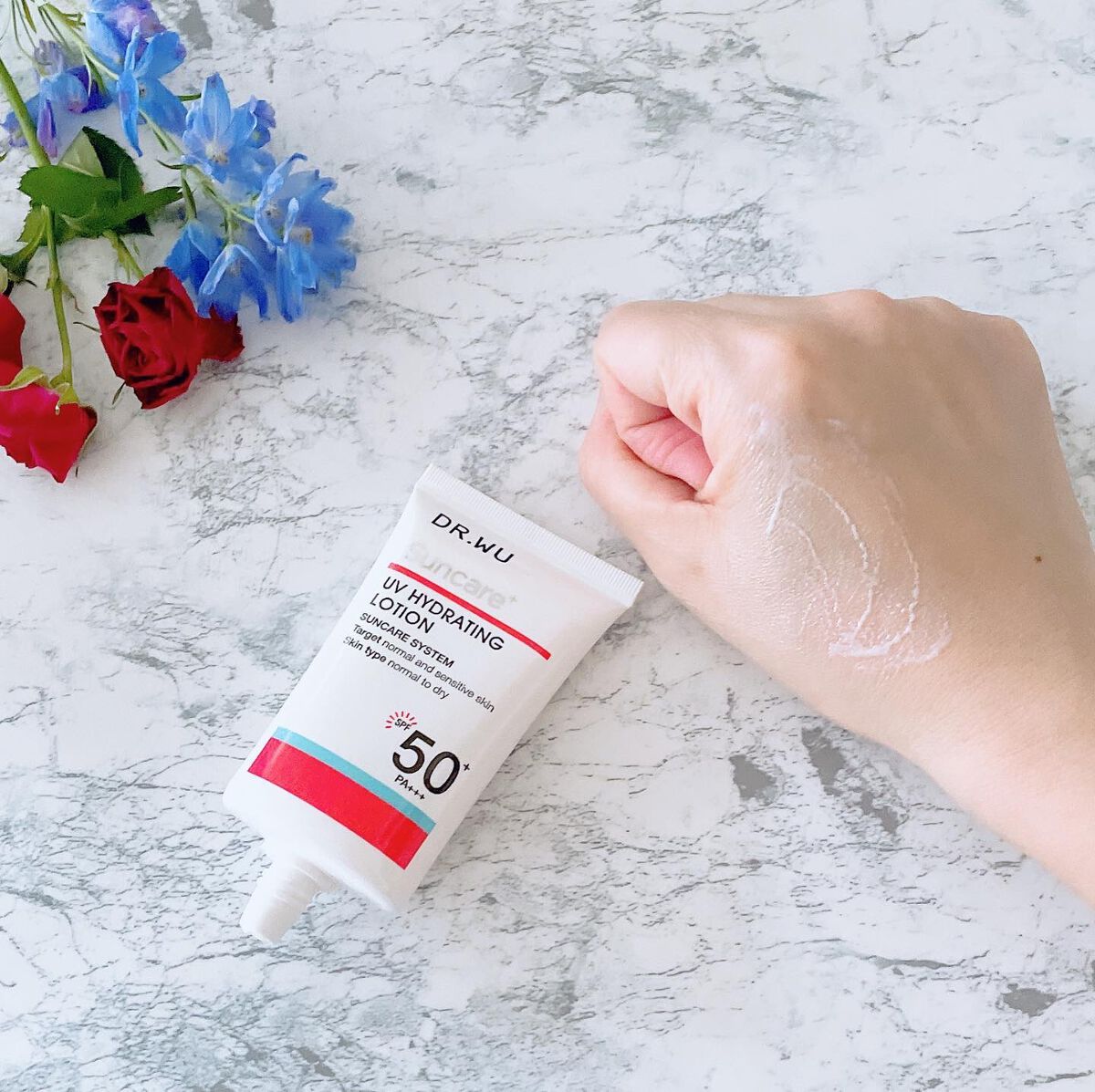 orange_glow_kwm on LIPS 「DR.WUドクターウーサンスクリーン+モイスト ✨日焼け止め成..」(3枚目)