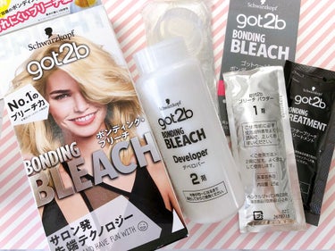 ボンディング・ブリーチ 1 箱/got2b/ブリーチ剤を使ったクチコミ（2枚目）