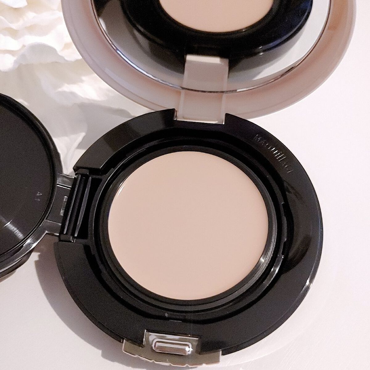 ドラマティッククッションジェリー/マキアージュ/クッションファンデーションを使ったクチコミ（3枚目）