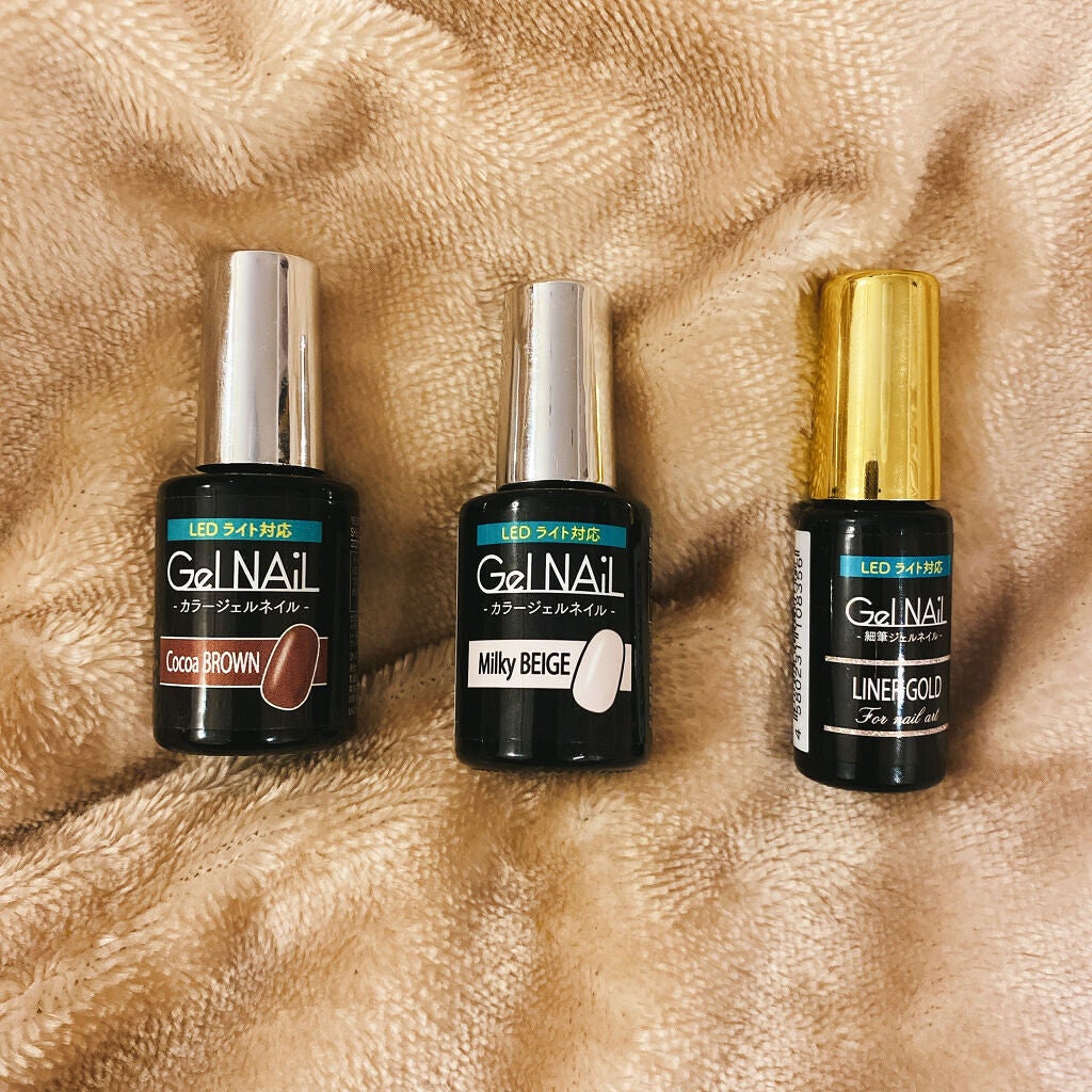 ジェルネイル(ライト対応)/セリア/ジェルネイルを使ったクチコミ(4枚目)