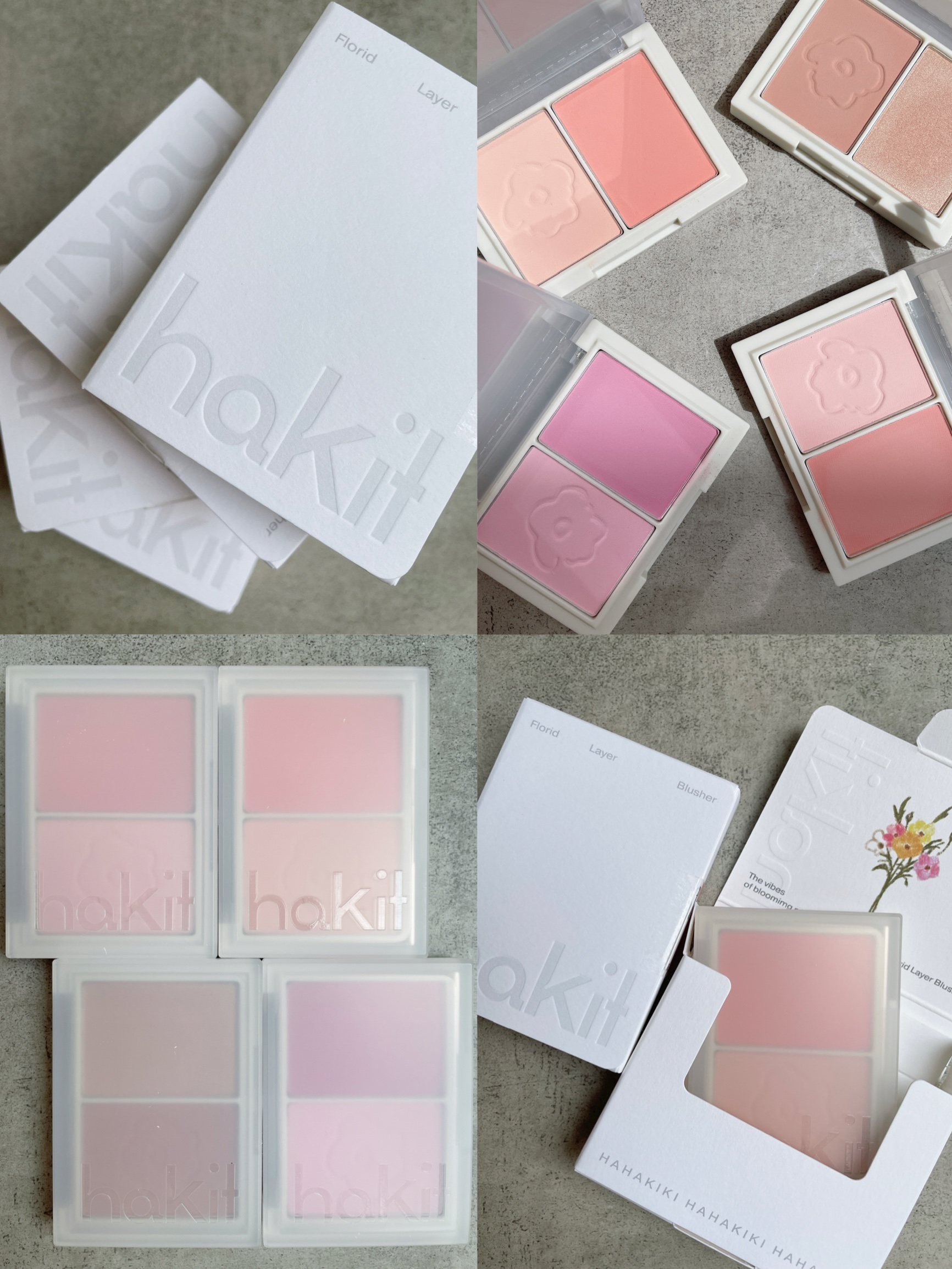 フロリッドレイヤーブラッシャー/HAKIT/パウダーチークを使ったクチコミ（2枚目）