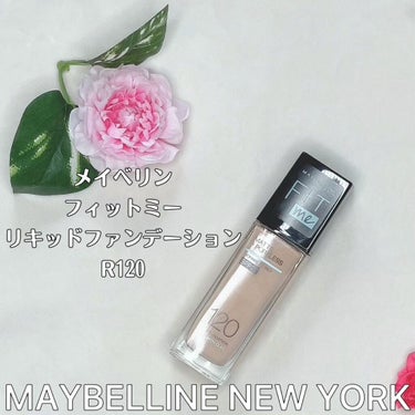 フィットミー リキッドファンデーション R/MAYBELLINE NEW YORK/リキッドファンデーションを使ったクチコミ（1枚目）