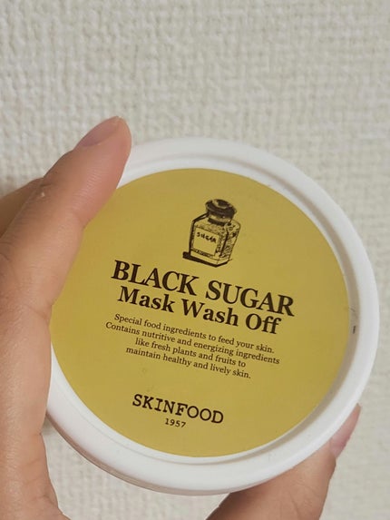 ブラックシュガーマスク ウォッシュオフ/SKINFOOD/洗い流すパック・マスクを使ったクチコミ(4枚目)