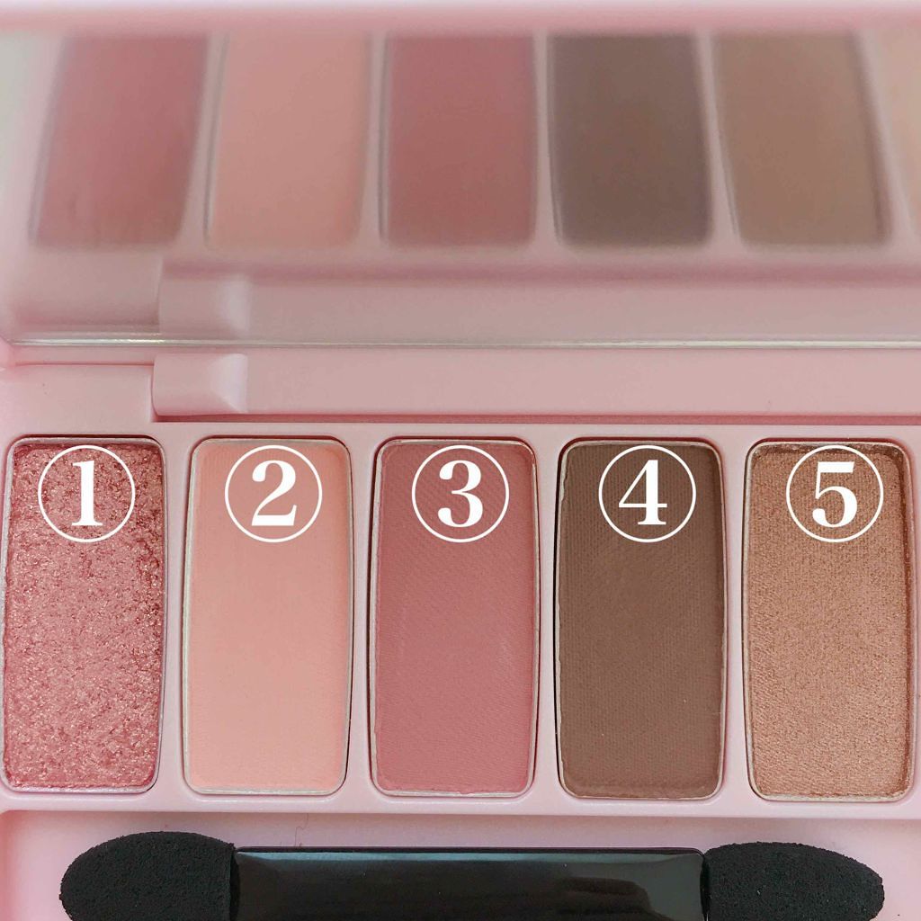 プレイカラー アイシャドウ/ETUDE/アイシャドウパレットを使ったクチコミ（2枚目）