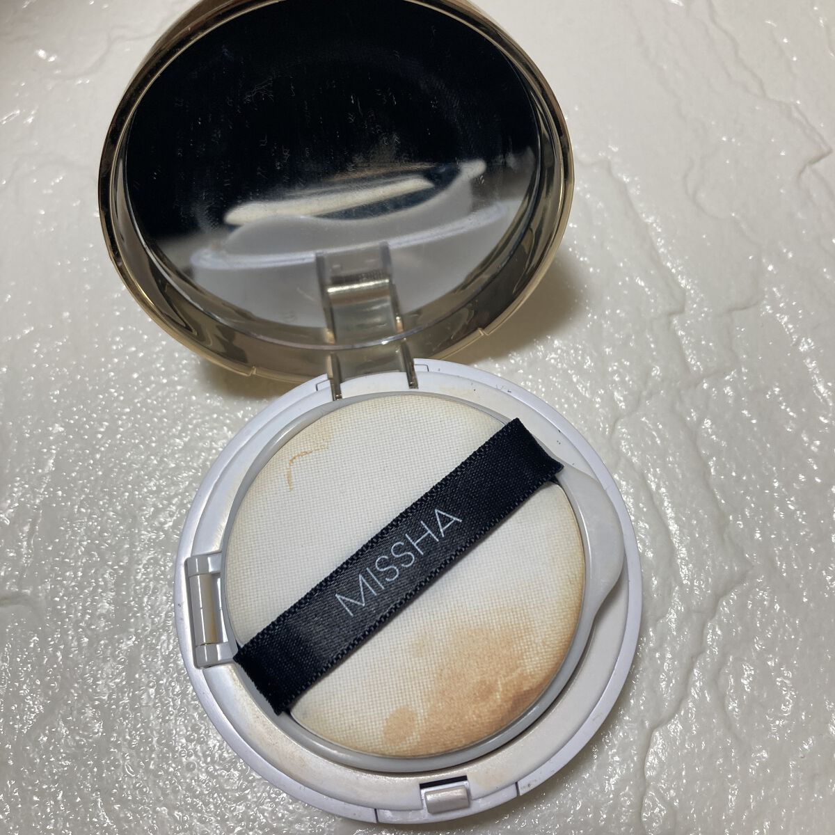 M クッション ファンデーション(モイスチャー) No.23/MISSHA/クッションファンデーションを使ったクチコミ（1枚目）