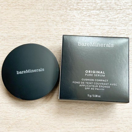 オリジナル ピュア セラム カバーアップ クッション/bareMinerals/クッションファンデーションを使ったクチコミ(2枚目)