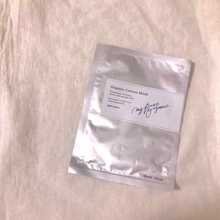 オーガニックコットンマスク/chant a charm /シートマスク・パックを使ったクチコミ(1枚目)