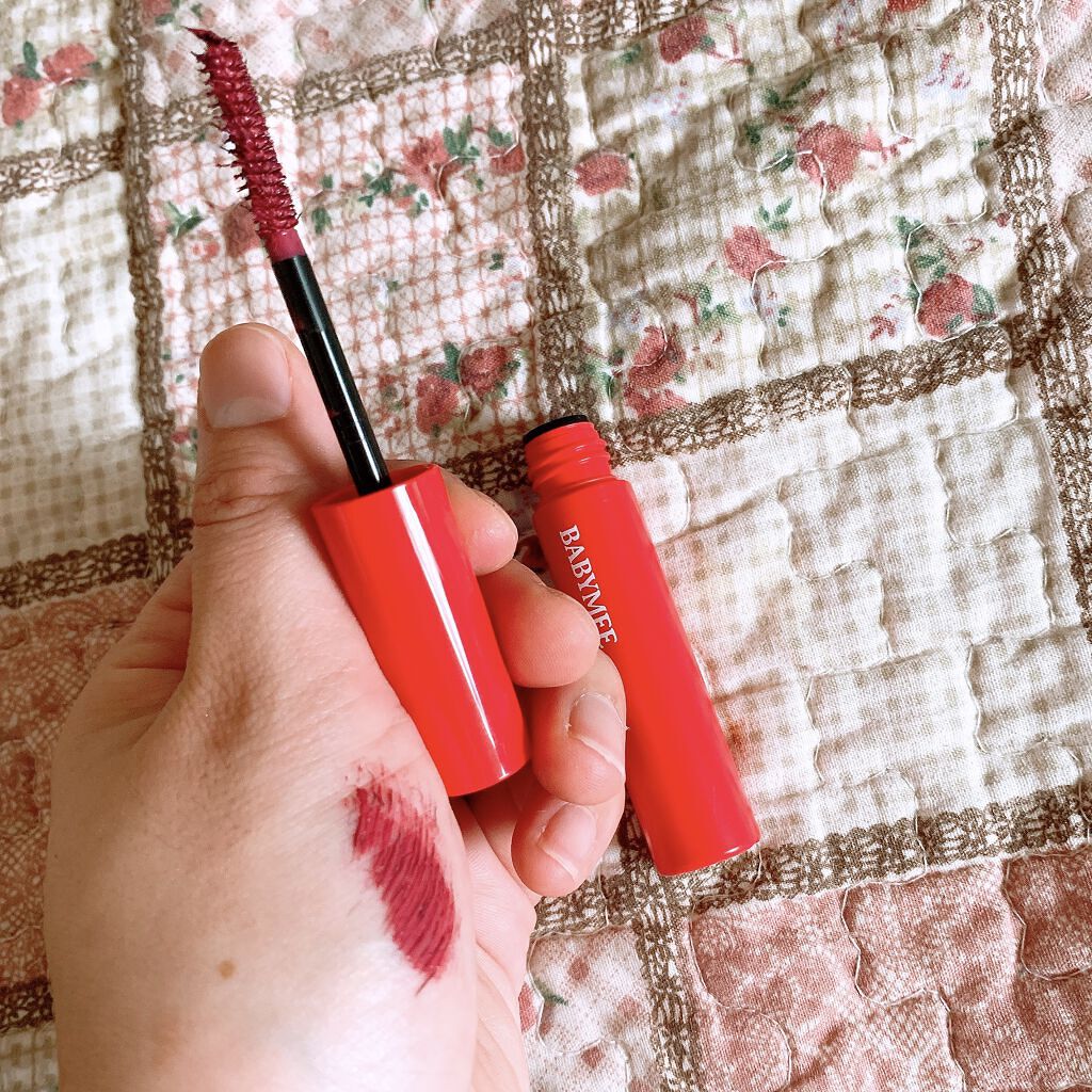 ニュアンスカラーマスカラ/BABYMEE/マスカラを使ったクチコミ（3枚目）