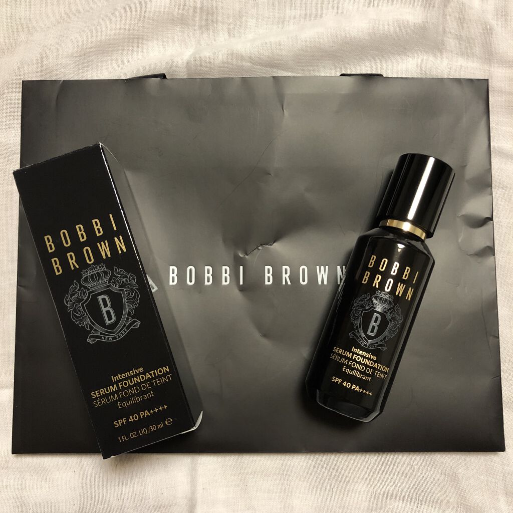 インテンシブ セラム ファンデーション/BOBBI BROWN/リキッドファンデーションを使ったクチコミ（1枚目）