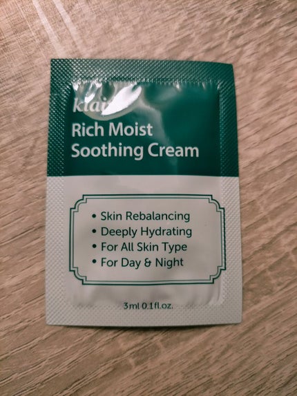 リッチモイストスージングクリーム(80ml)/Klairs/フェイスクリームを使ったクチコミ(2枚目)