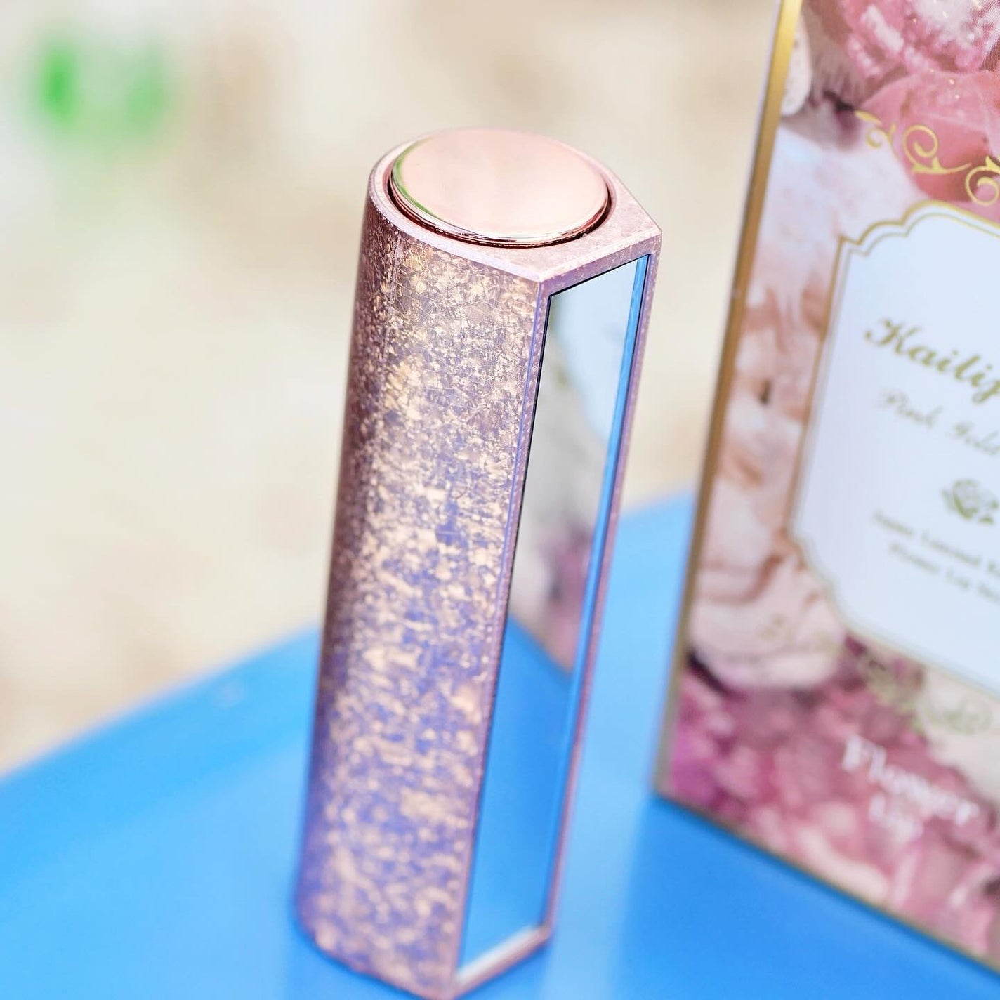 フラワーリップ 日本限定ピンクゴールドモデル/Kailijumei/口紅を使ったクチコミ(5枚目)