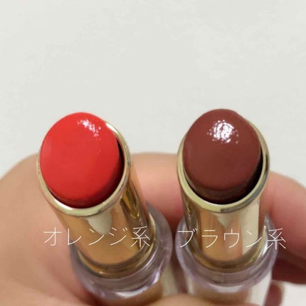 ラスティンググロスリップ/CEZANNE/口紅を使ったクチコミ(4枚目)