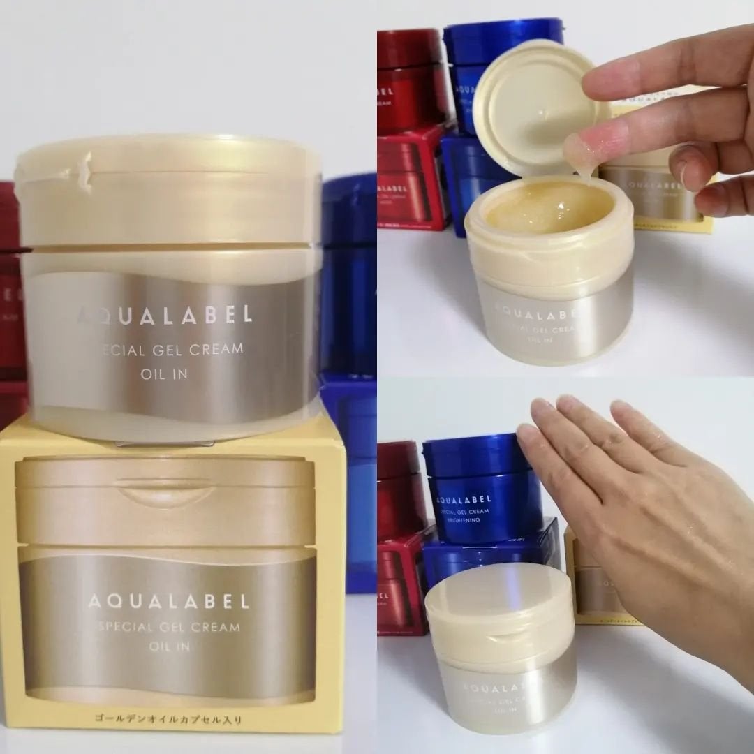 lili on LIPS 「アクアレーベル スペシャルジェルクリーム EXモイスト・ブライ..」(5枚目)