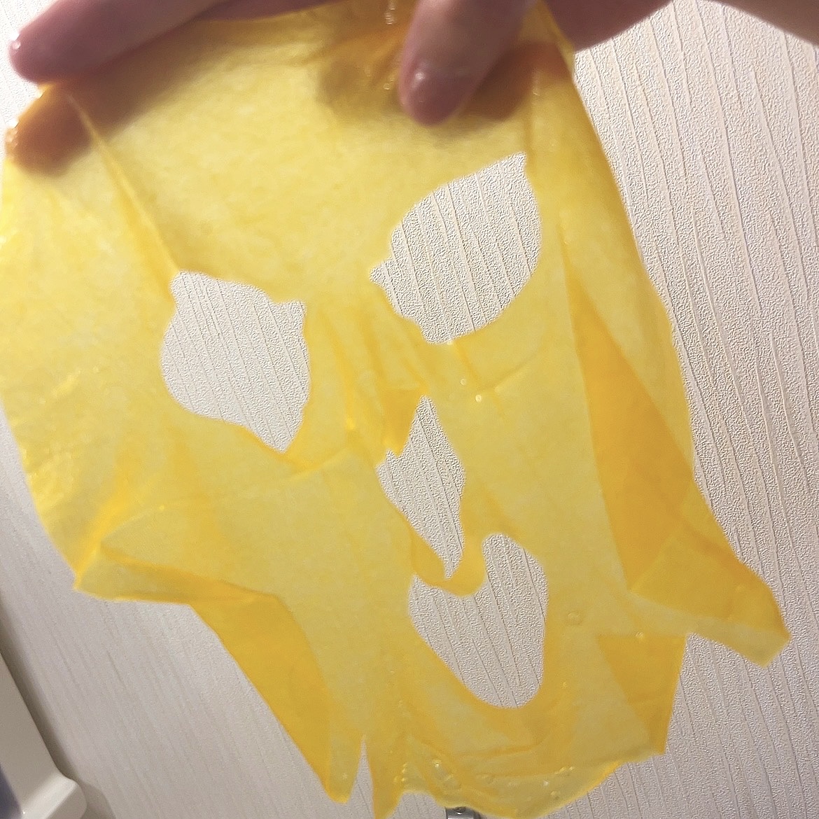 5番 白玉グルタチオンCふりかけマスク/numbuzin/シートマスク・パックを使ったクチコミ（3枚目）