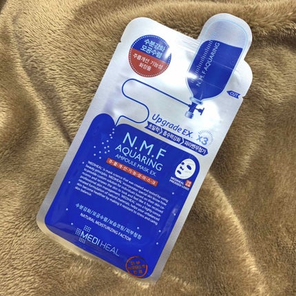 N.M.FアクアアンプルマスクJEX/MEDIHEAL/シートマスク・パックを使ったクチコミ(1枚目)