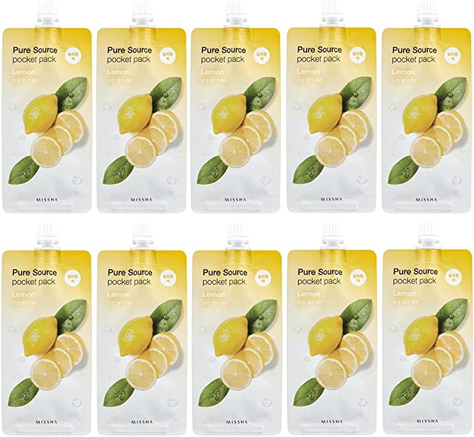 ピュアソース ポケットパック スリーピングマスク レモン / MISSHA