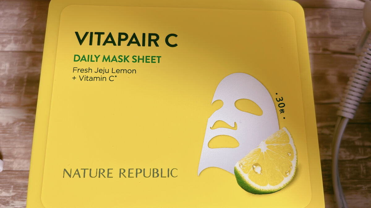 ビタペアCデイリーシートマスク/ネイチャーリパブリック/シートマスク・パックを使ったクチコミ（1枚目）