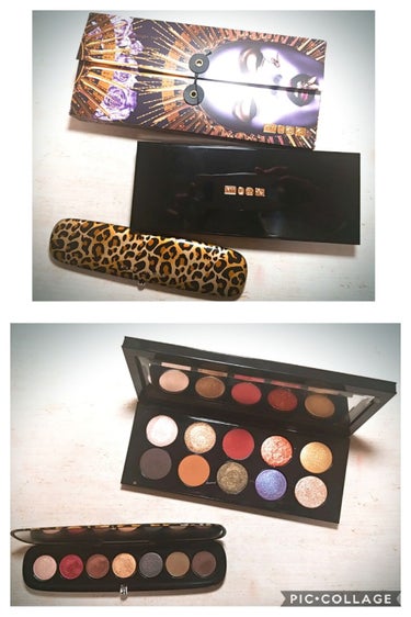 EYE-CONIC  STEEL MULTI-FINISH  EYESHADOW  PALETTE/MARC JACOBS BEAUTY/パウダーアイシャドウを使ったクチコミ（2枚目）