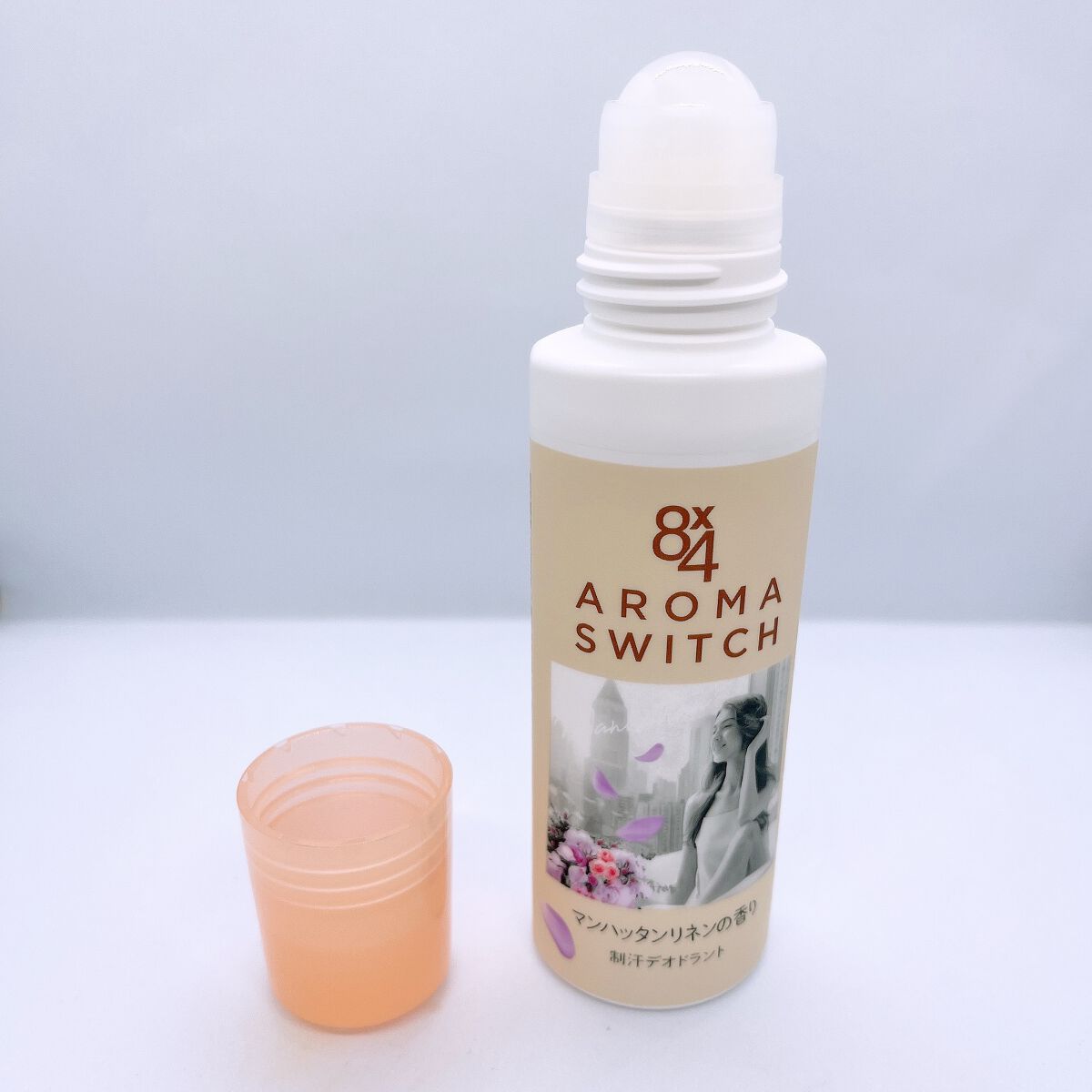 8x4 アロマスイッチ ロールオン マンハッタンリネンの香り/8x4/デオドラント・制汗剤を使ったクチコミ(2枚目)