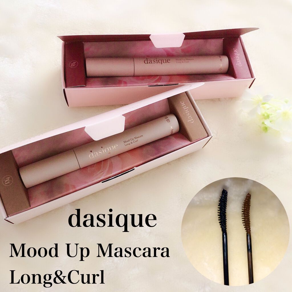ムードアップマスカラ ロング&カール/dasique/マスカラを使ったクチコミ（1枚目）
