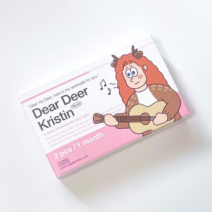 Dear Deer Kristen 1month/Hapa kristin/ワンデー(1DAY)カラコンを使ったクチコミ(2枚目)