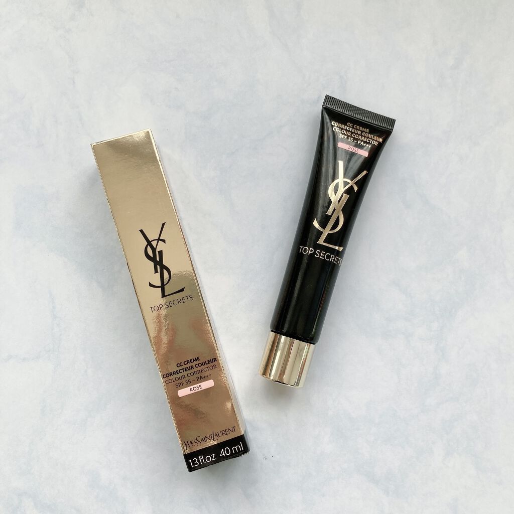 トップ シークレット CC クリーム No1 ローズ/YVES SAINT LAURENT BEAUTE/CCクリームを使ったクチコミ（1枚目）