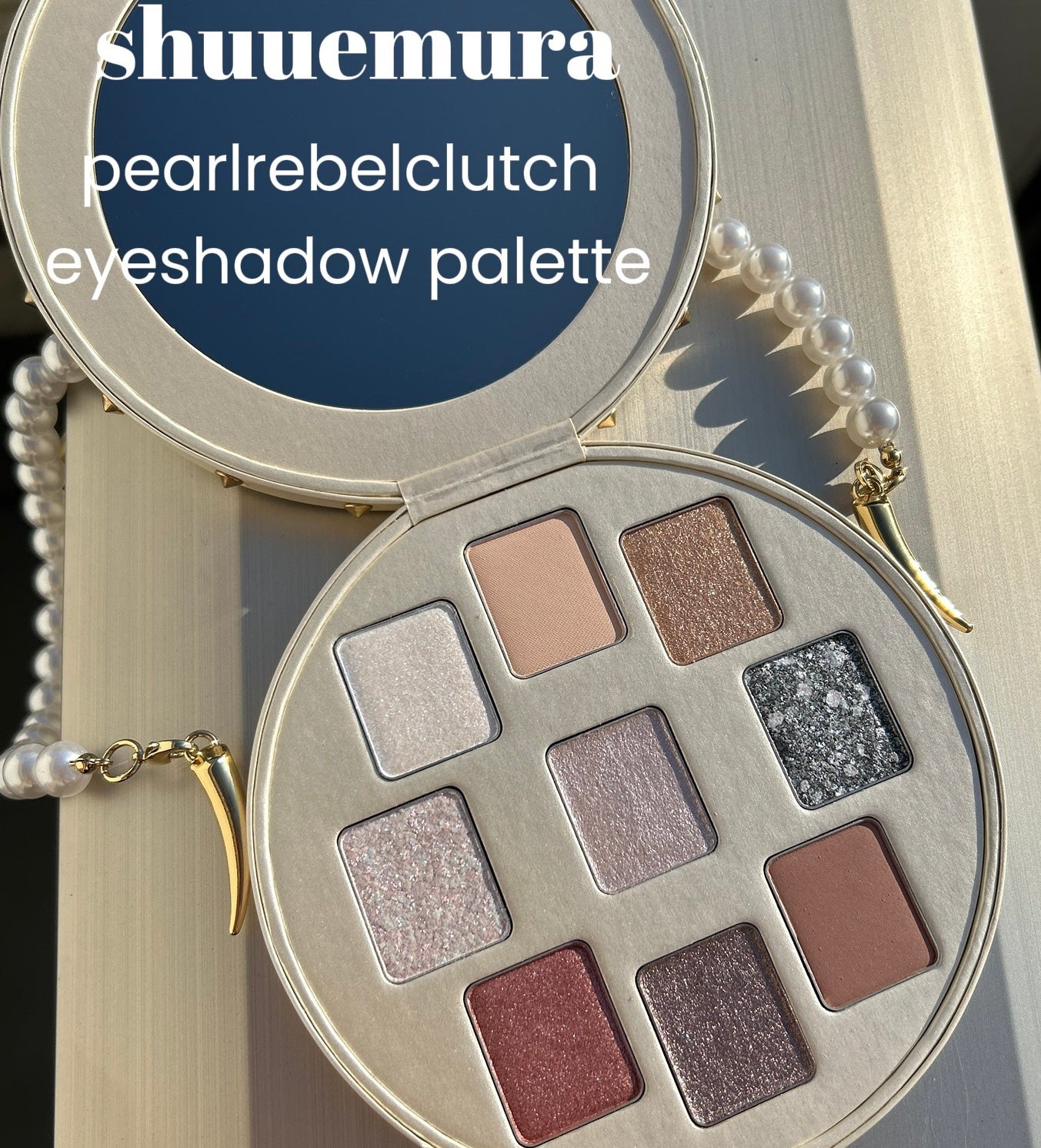 パール レベル クラッチ アイシャドー パレット/shu uemura/アイシャドウパレットを使ったクチコミ(2枚目)