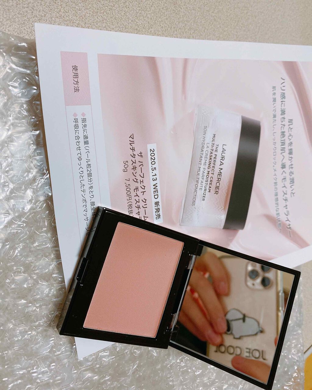 ブラッシュ カラー インフュージョン/ローラ メルシエ/パウダーチークを使ったクチコミ（1枚目）