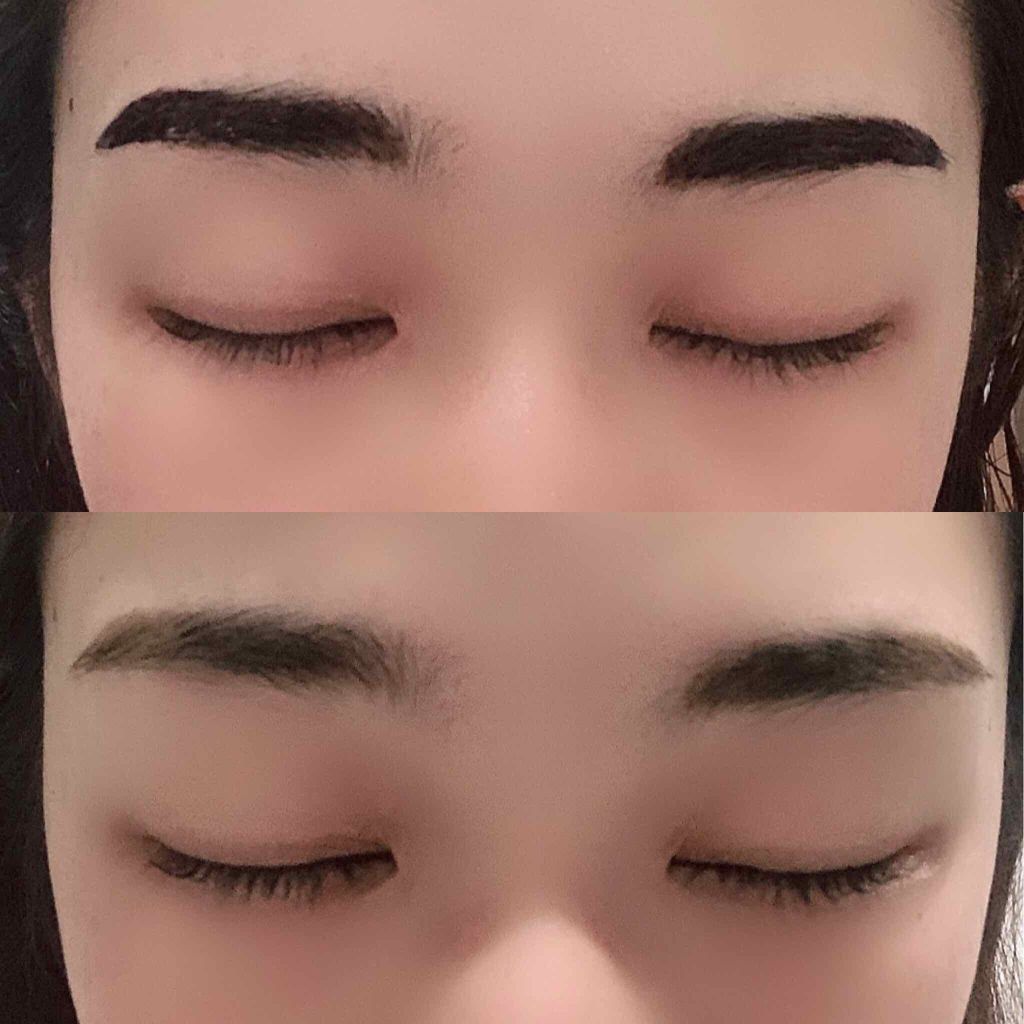 ブロウインク ジェルティント/MAYBELLINE NEW YORK/眉ティントを使ったクチコミ（2枚目）