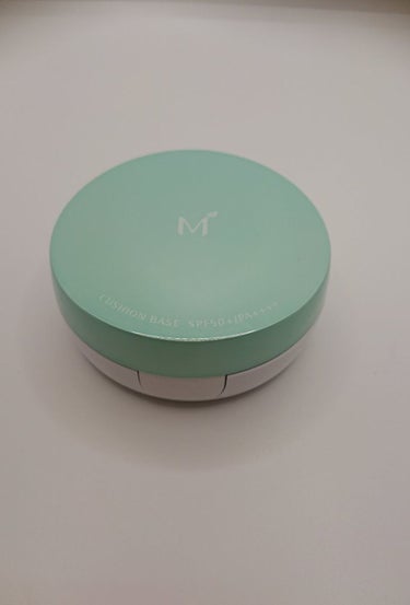 M クッションベース(ミント)/MISSHA/化粧下地を使ったクチコミ（1枚目）