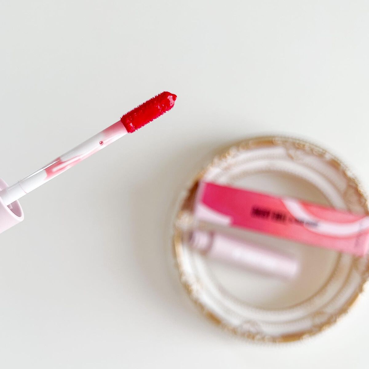 ウォータリー リップ ティント/DAISY DOLL by MARY QUANT/リップティントを使ったクチコミ（2枚目）