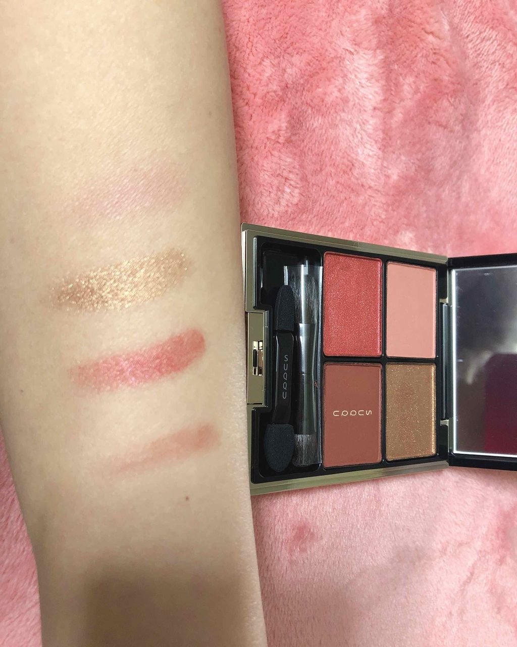 デザイニング カラー アイズ/SUQQU/アイシャドウパレットを使ったクチコミ(2枚目)